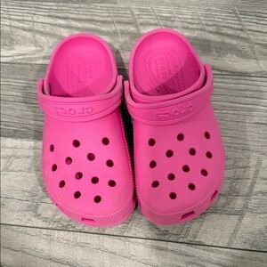 CROCS Kids Bright Pink Sandals